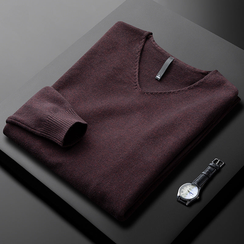 Allerton Cashmere-Feel V-Neck