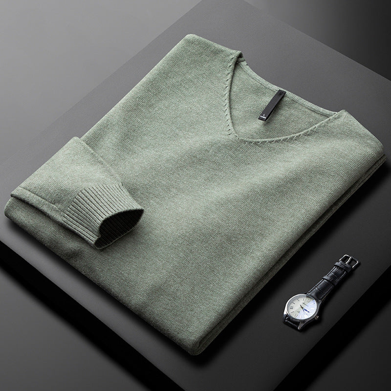 Allerton Cashmere-Feel V-Neck