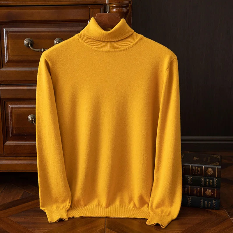 Olympiano Cashmere-Feel Turtleneck