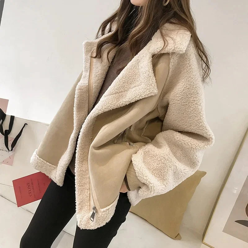 Élodie Faux Shearling Jacket