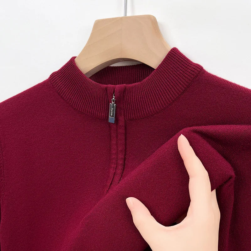 Luca Cashmere-Feel Sweater