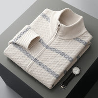 Westerdale Textured Zip Knit