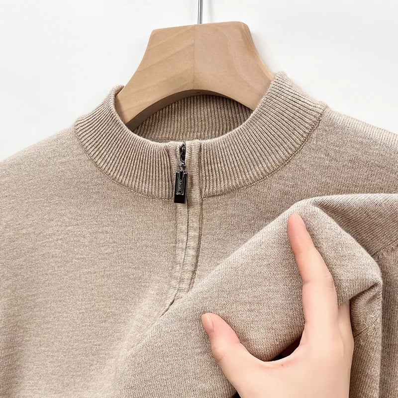Luca Cashmere-Feel Sweater