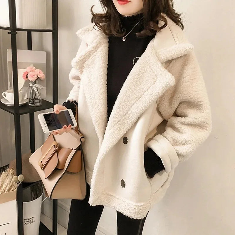 Élodie Faux Shearling Jacket