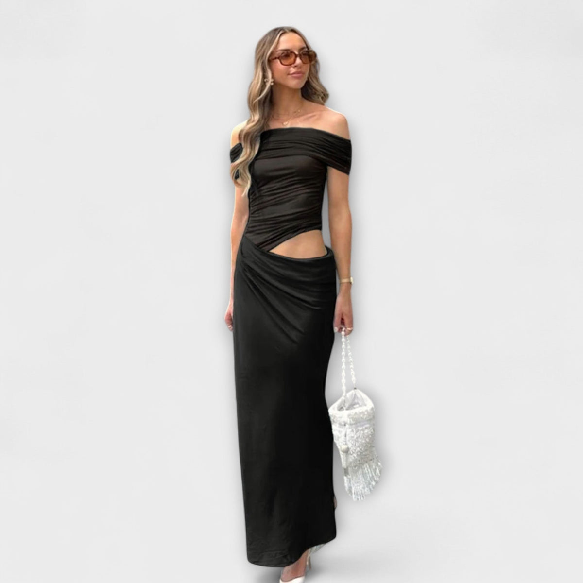 Chic Ruffled Irregular Dress for Any Occasion