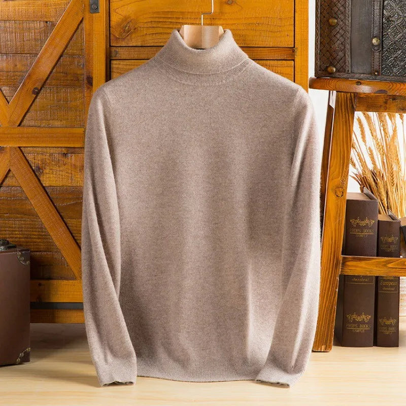Valen Cashmere-Feel Turtleneck