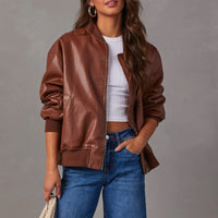 Liv Faux Leather Jacket