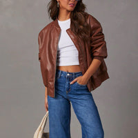 Liv Faux Leather Jacket