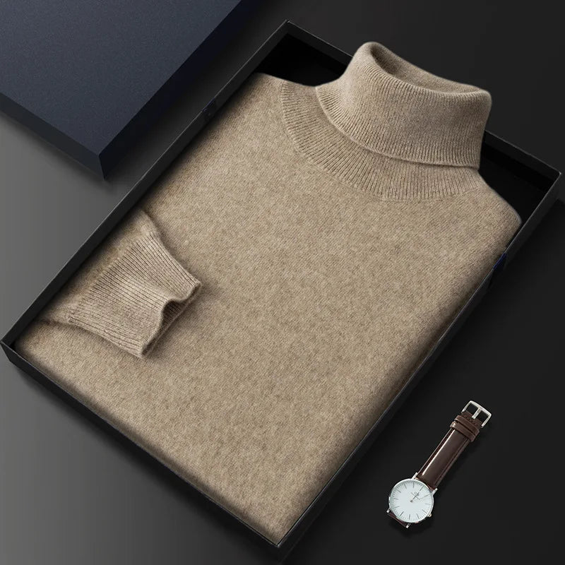 Valen Cashmere-Feel Turtleneck