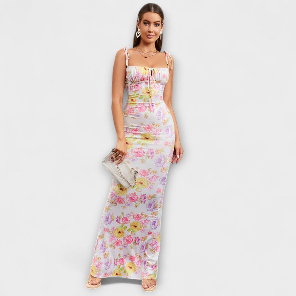 Thalia Floral Print Dress for Special Occasions