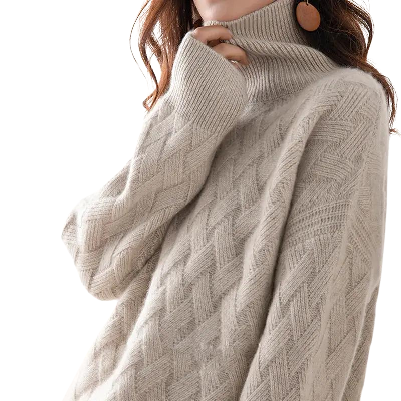 Imogen Cashmere-Feel Turtleneck