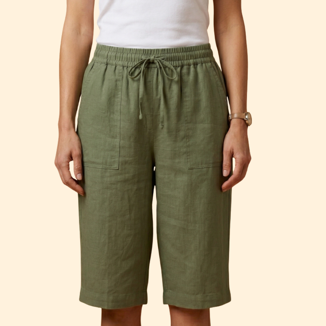 Selena Linen Shorts