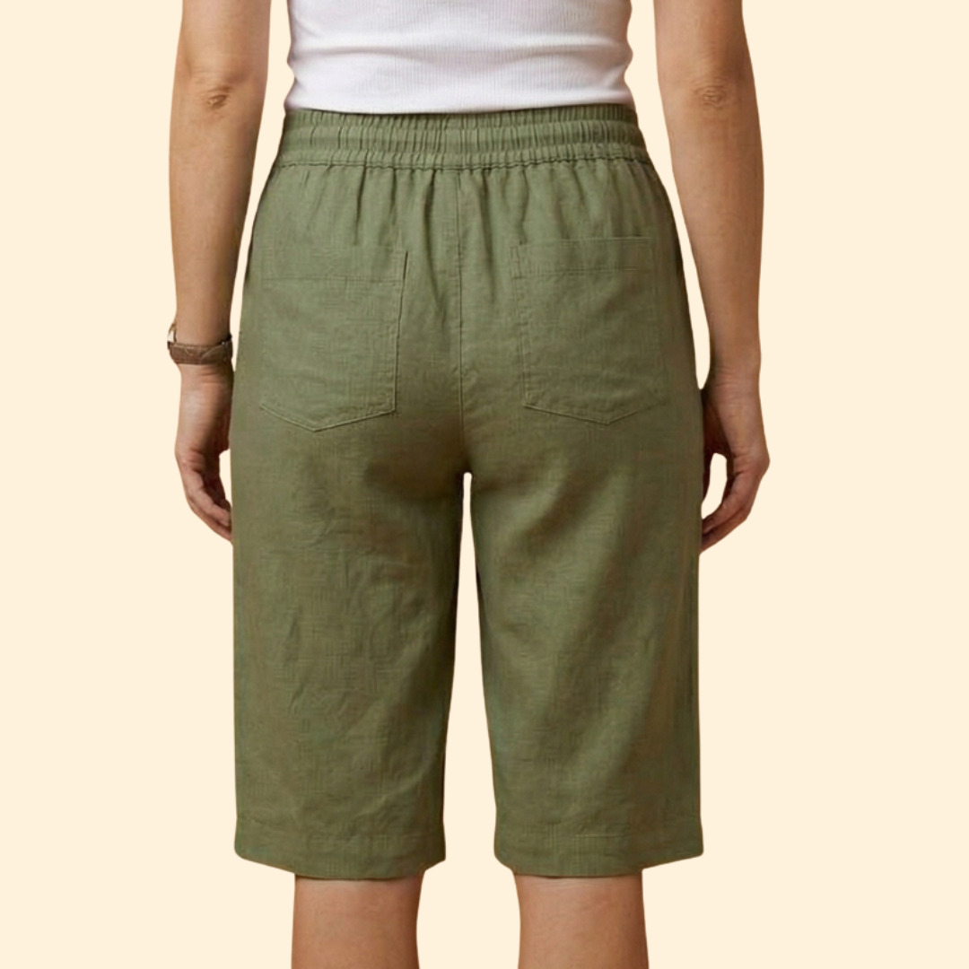 Selena Linen Shorts