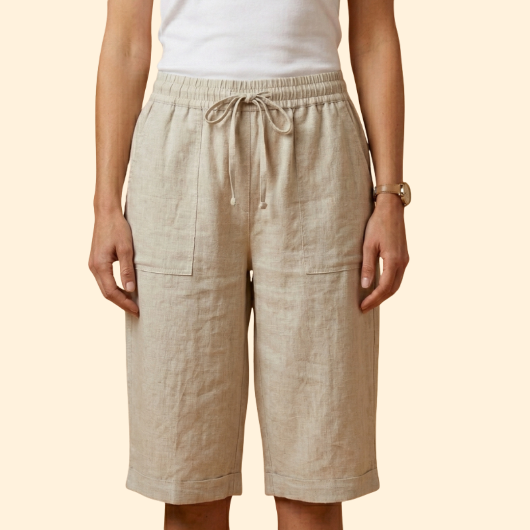 Selena Linen Shorts