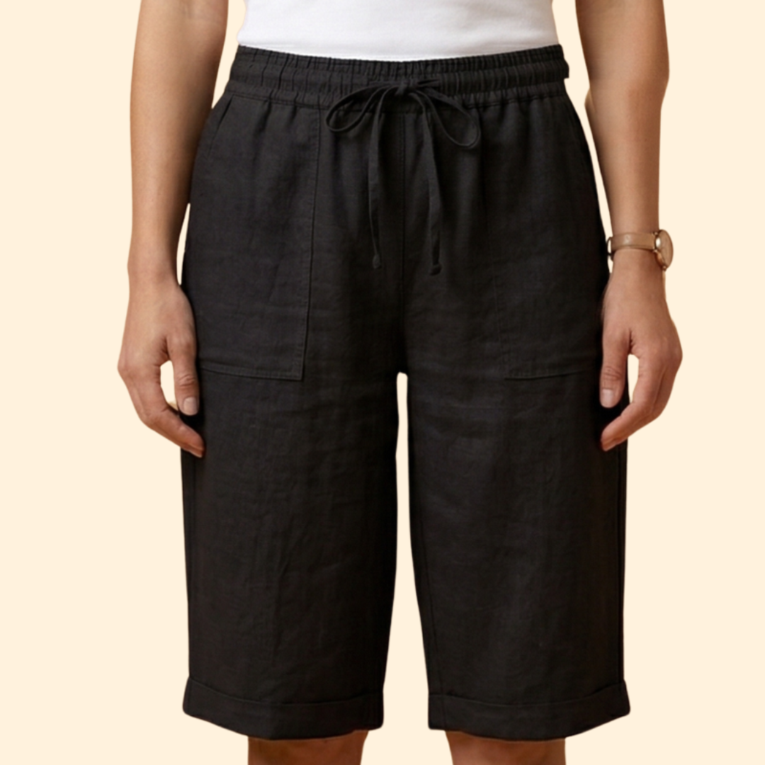 Selena Linen Shorts