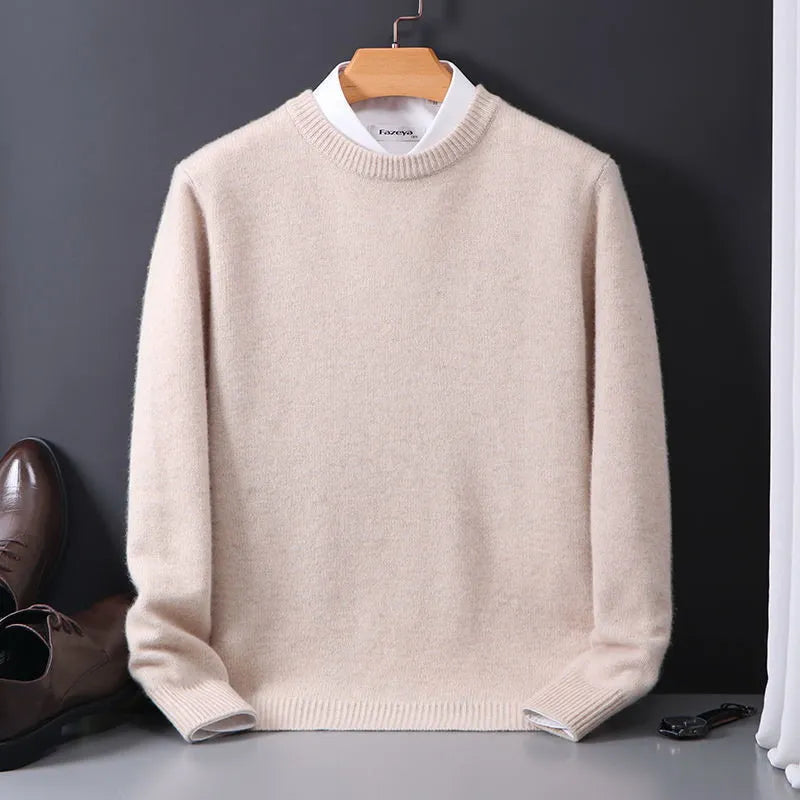Ainsley Classic Cashmere-Feel Sweater
