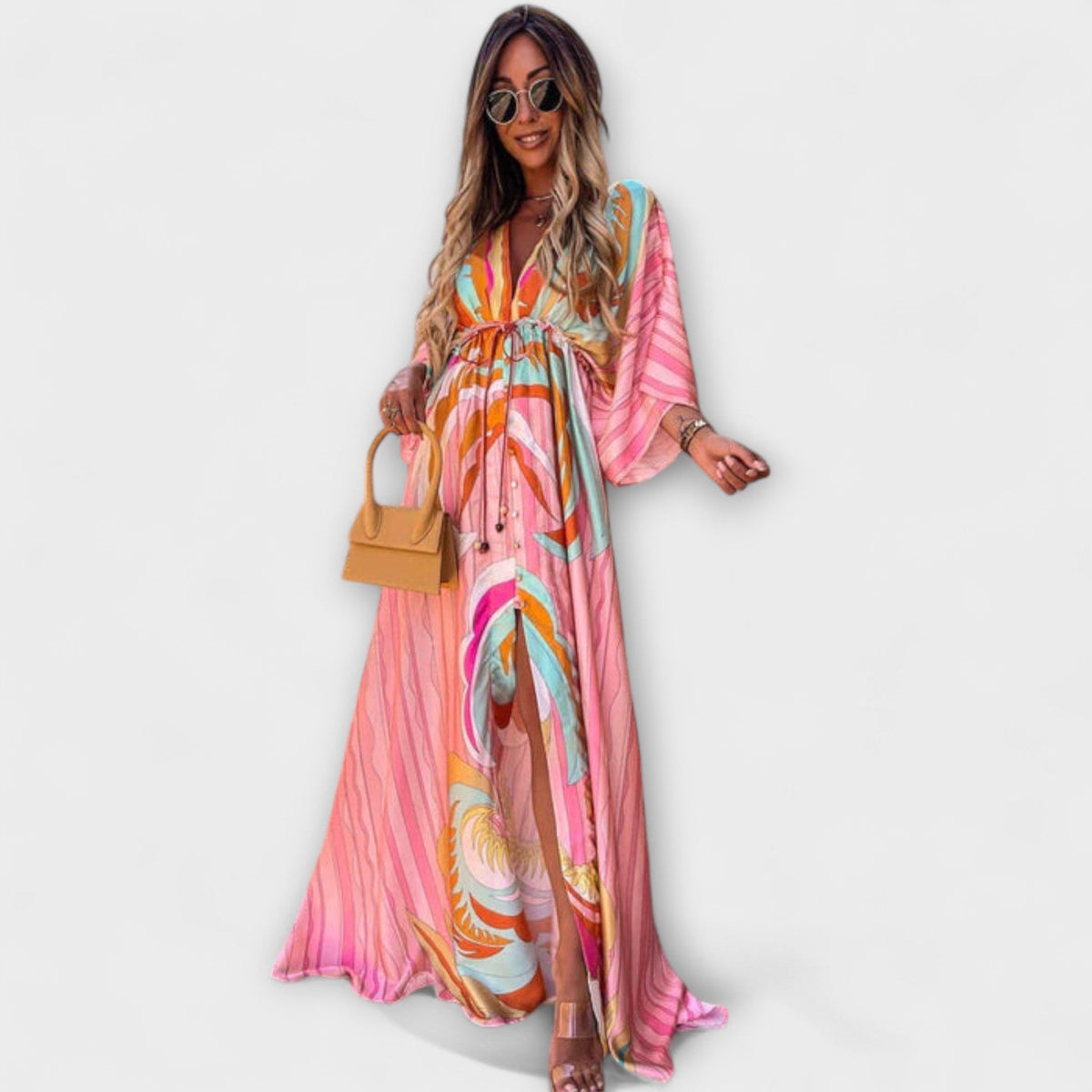 Isla - Vibrant Fabric Dress for Any Occasion