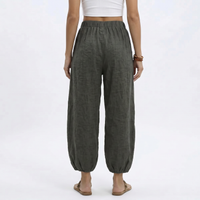 Elara Linen-Blend Wide-Leg Pants