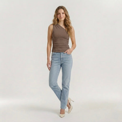 Women's Slim Fit Tank Top – Basic Sleeveless Summer Shirt