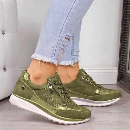 Gabor | Zip-Up Orthopedic Sneakers