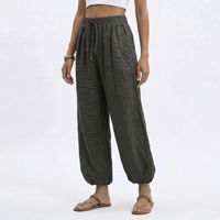 Elara Linen-Blend Wide-Leg Pants
