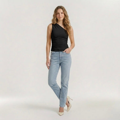 Women's Slim Fit Tank Top – Basic Sleeveless Summer Shirt