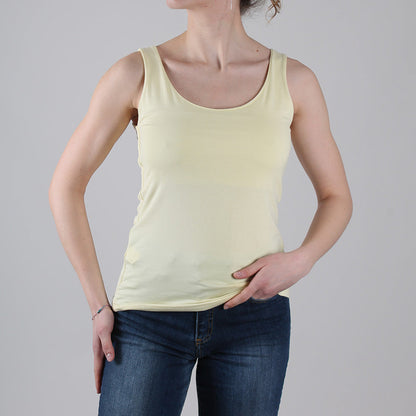 Elastic Jersey Tank Top