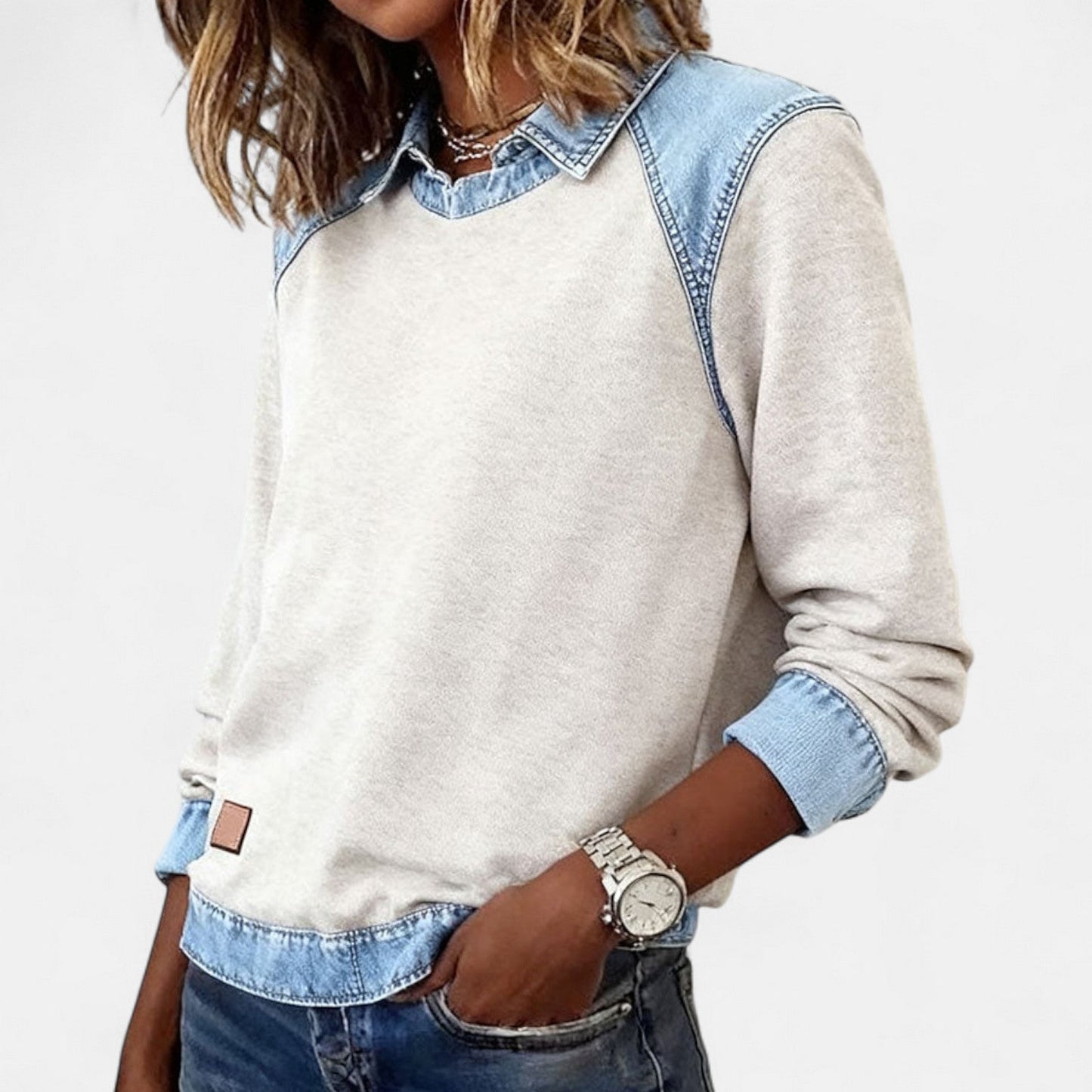Regina™ | Trendy Long Sleeve Sweater