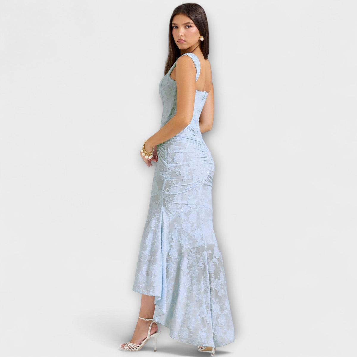 Renske - Chic Corset Long Dress for Events
