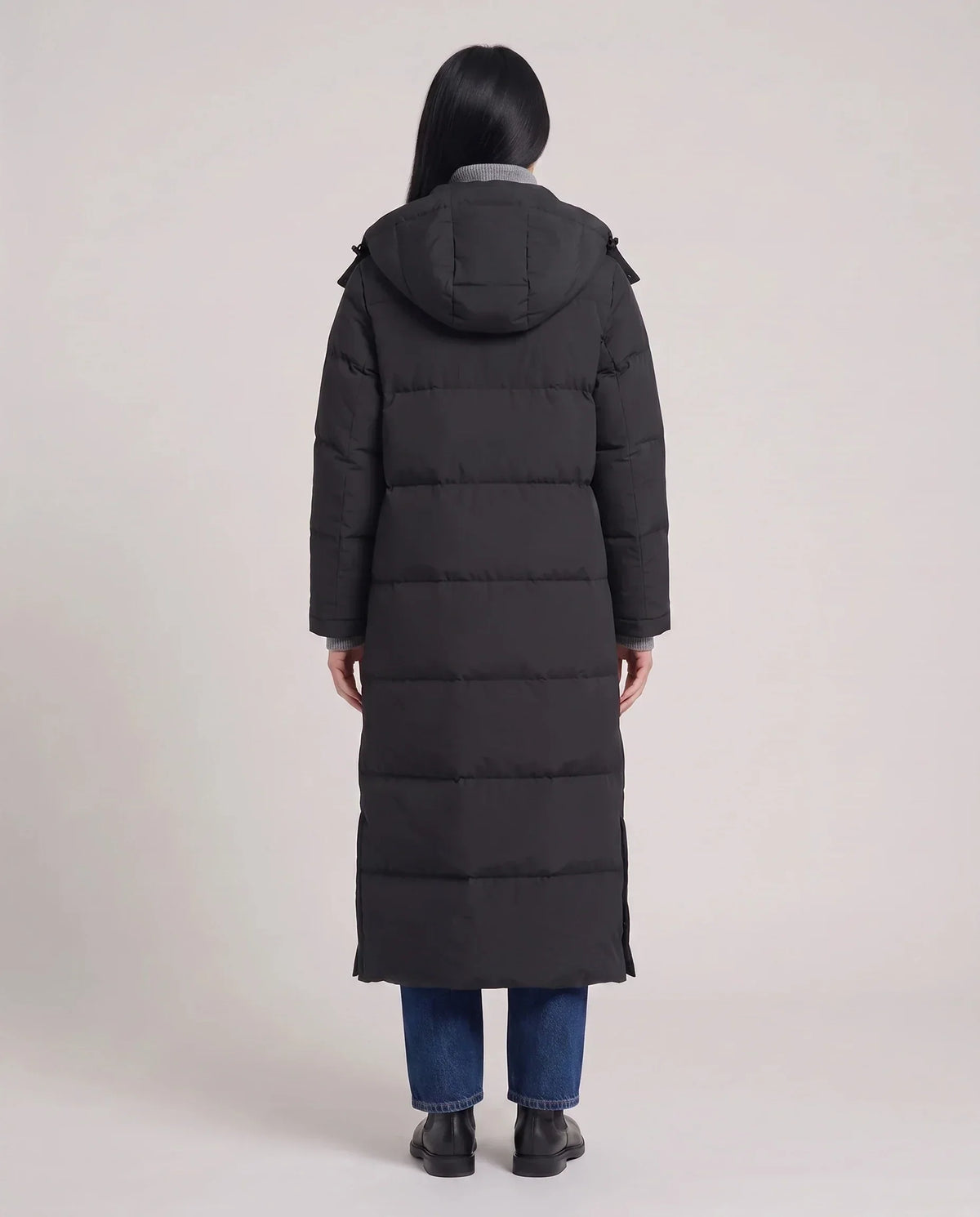 Maxi Hooded Puffer Coat