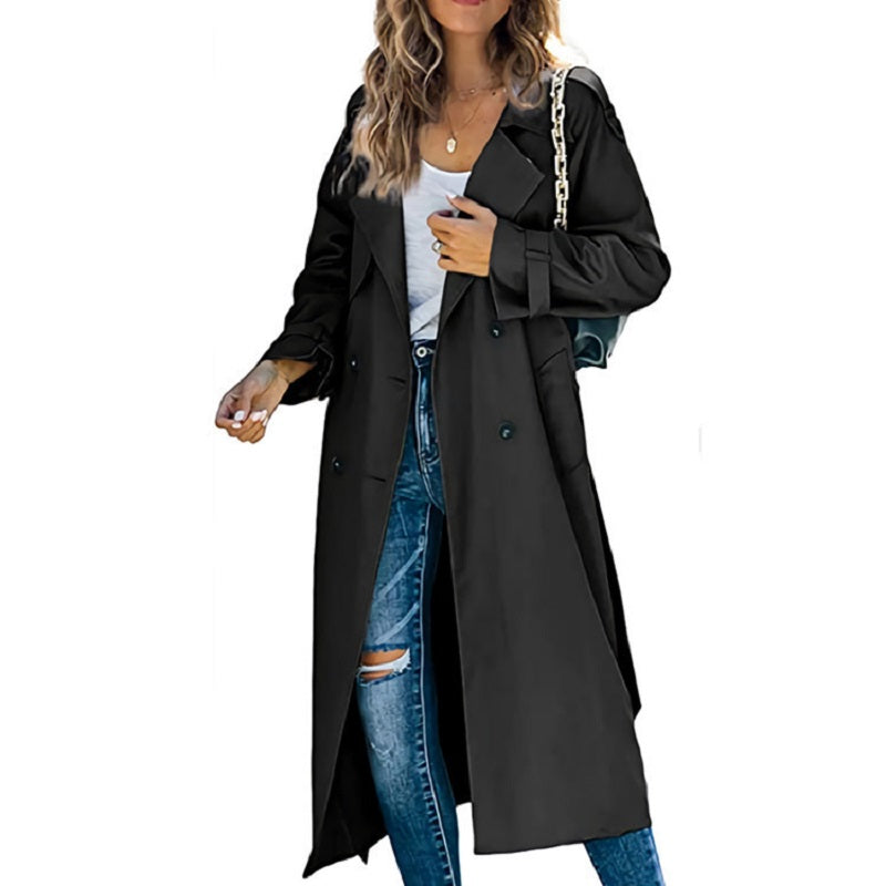 Rosalind Long Trench Coat