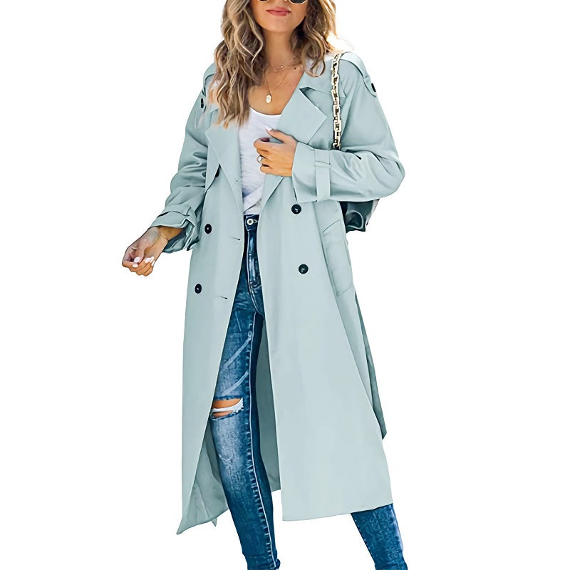 Rosalind Long Trench Coat