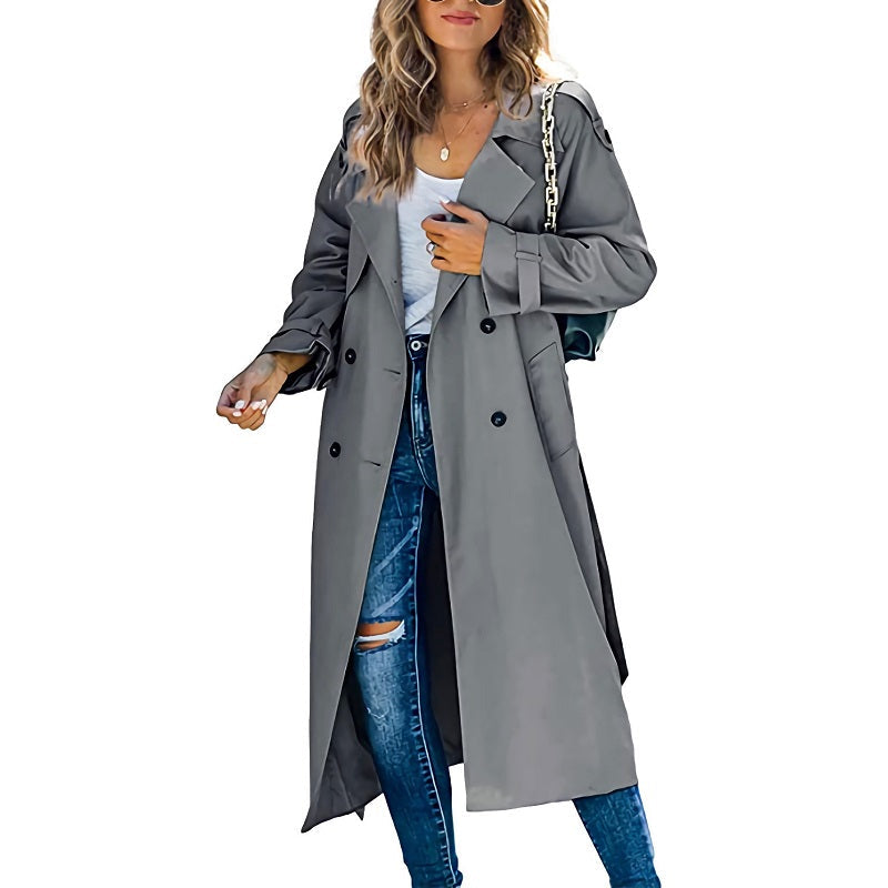 Rosalind Long Trench Coat