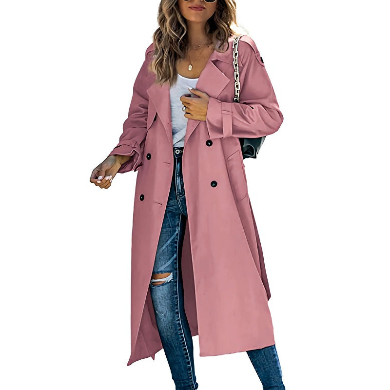 Rosalind Long Trench Coat