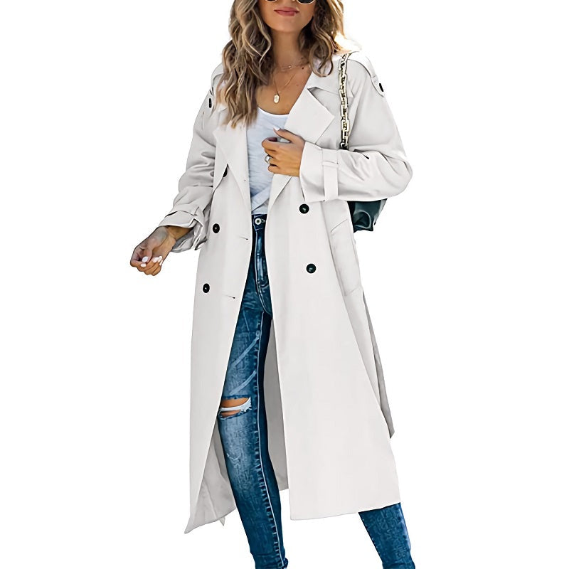 Rosalind Long Trench Coat