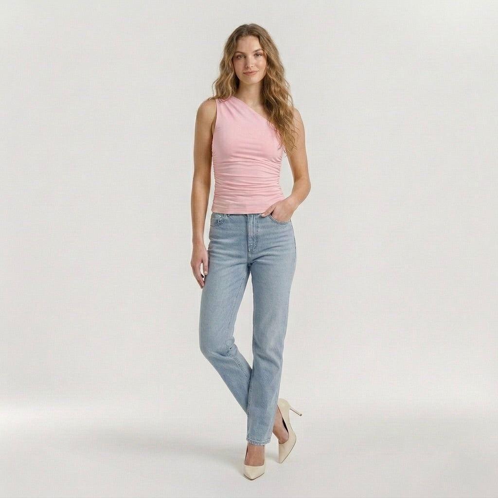 Women's Slim Fit Tank Top – Basic Sleeveless Summer Shirt