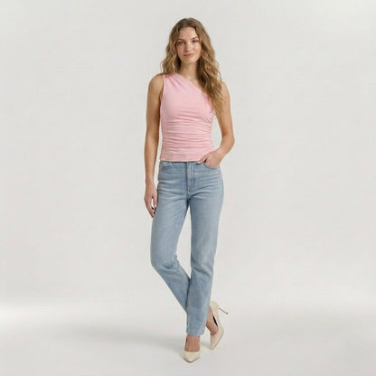 Women's Slim Fit Tank Top – Basic Sleeveless Summer Shirt