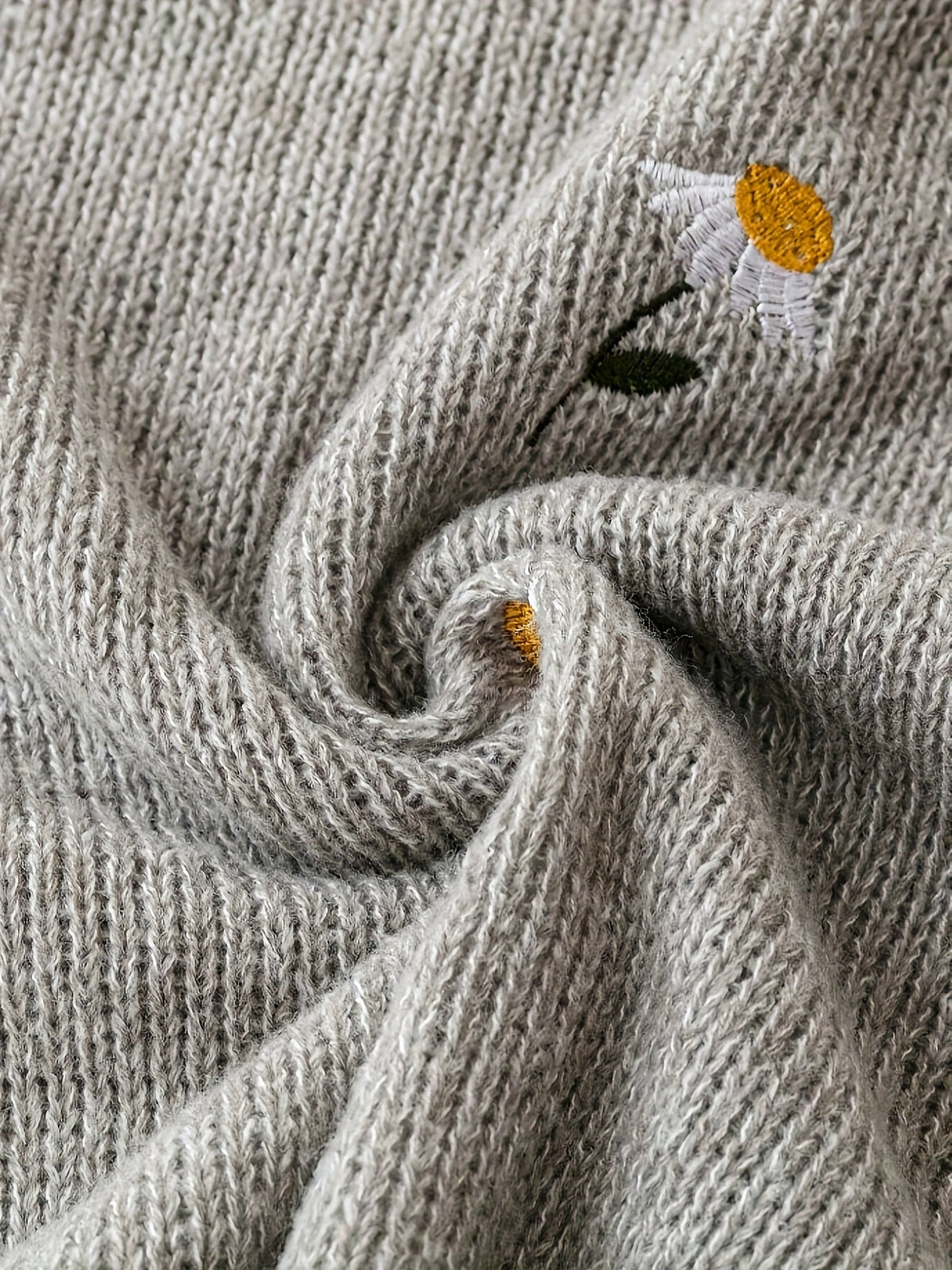 Oona Daisy Embroidered Sweater