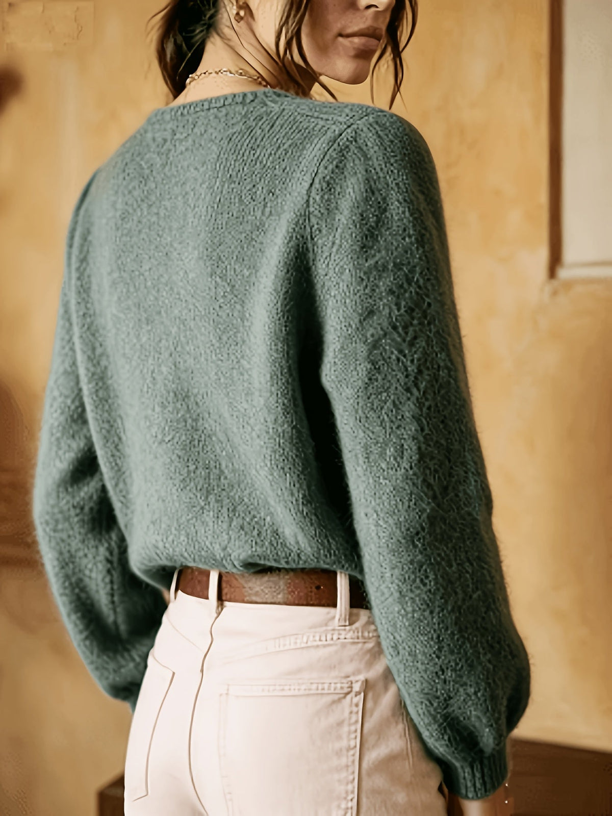 Orla-Skye Pointelle Cable Cardigan