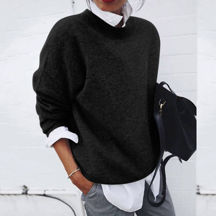 Laurel-Faye Relaxed Crewneck Sweater