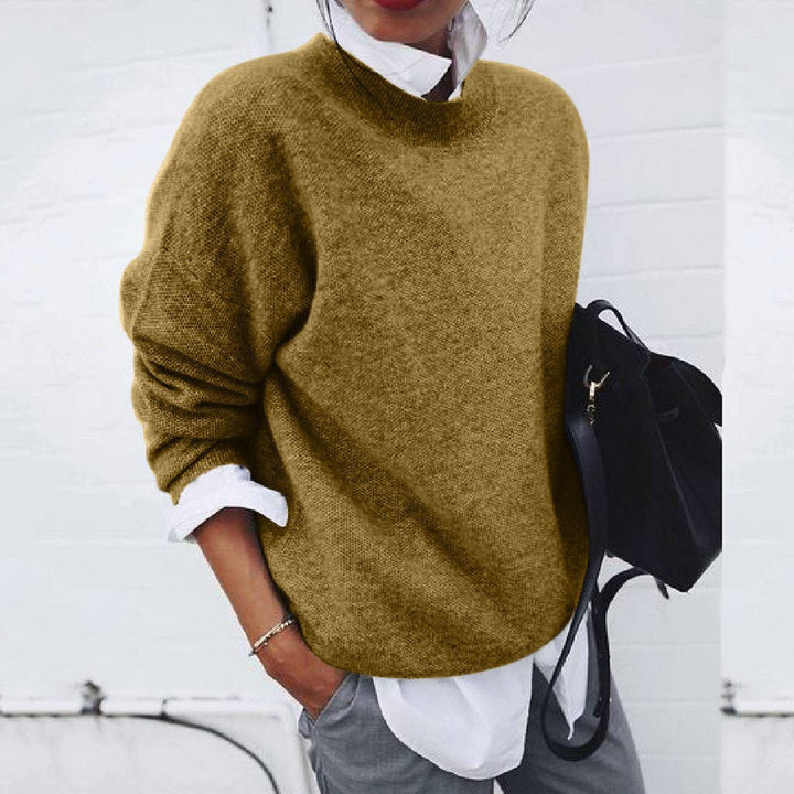 Laurel-Faye Relaxed Crewneck Sweater