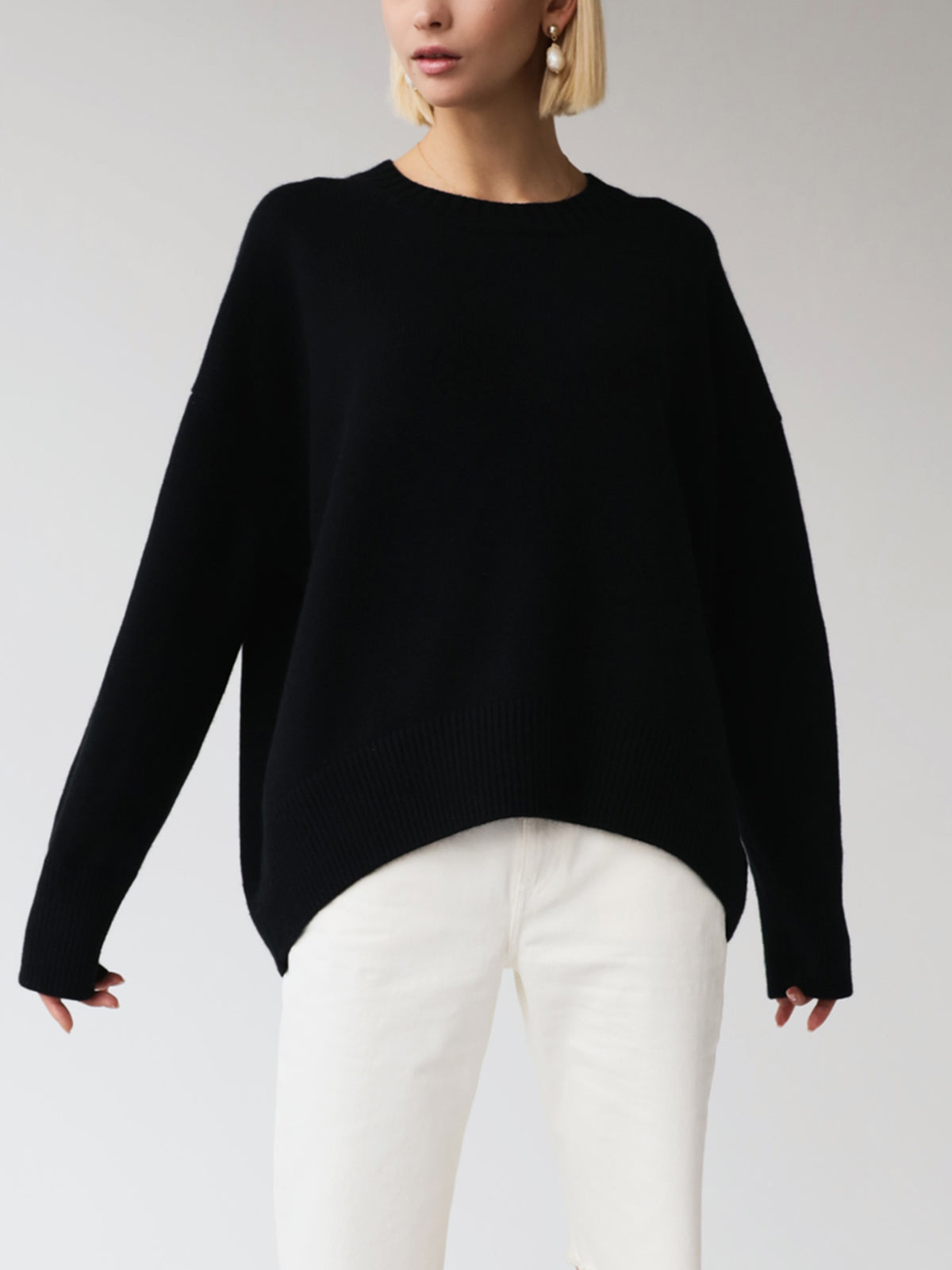 Hollis-Rose Oversized Ribbed Sweater