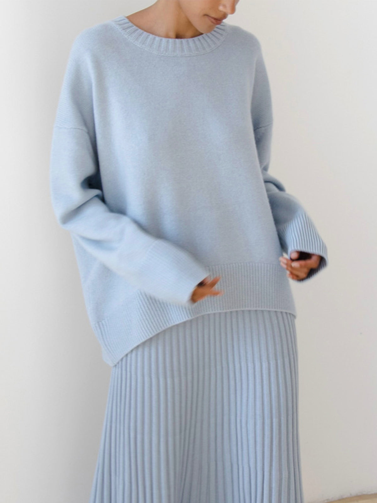Hollis-Rose Oversized Ribbed Sweater