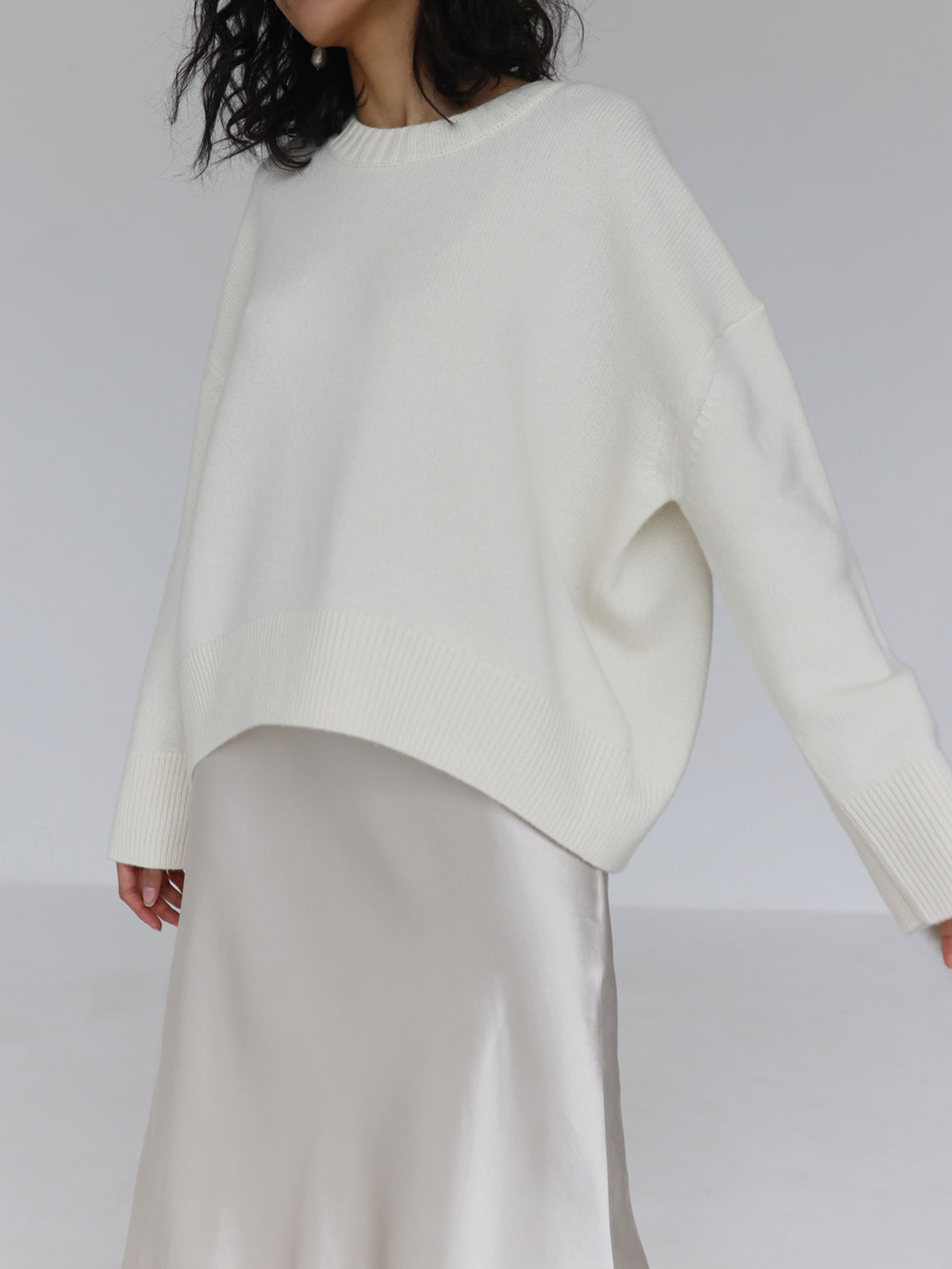 Hollis-Rose Oversized Ribbed Sweater