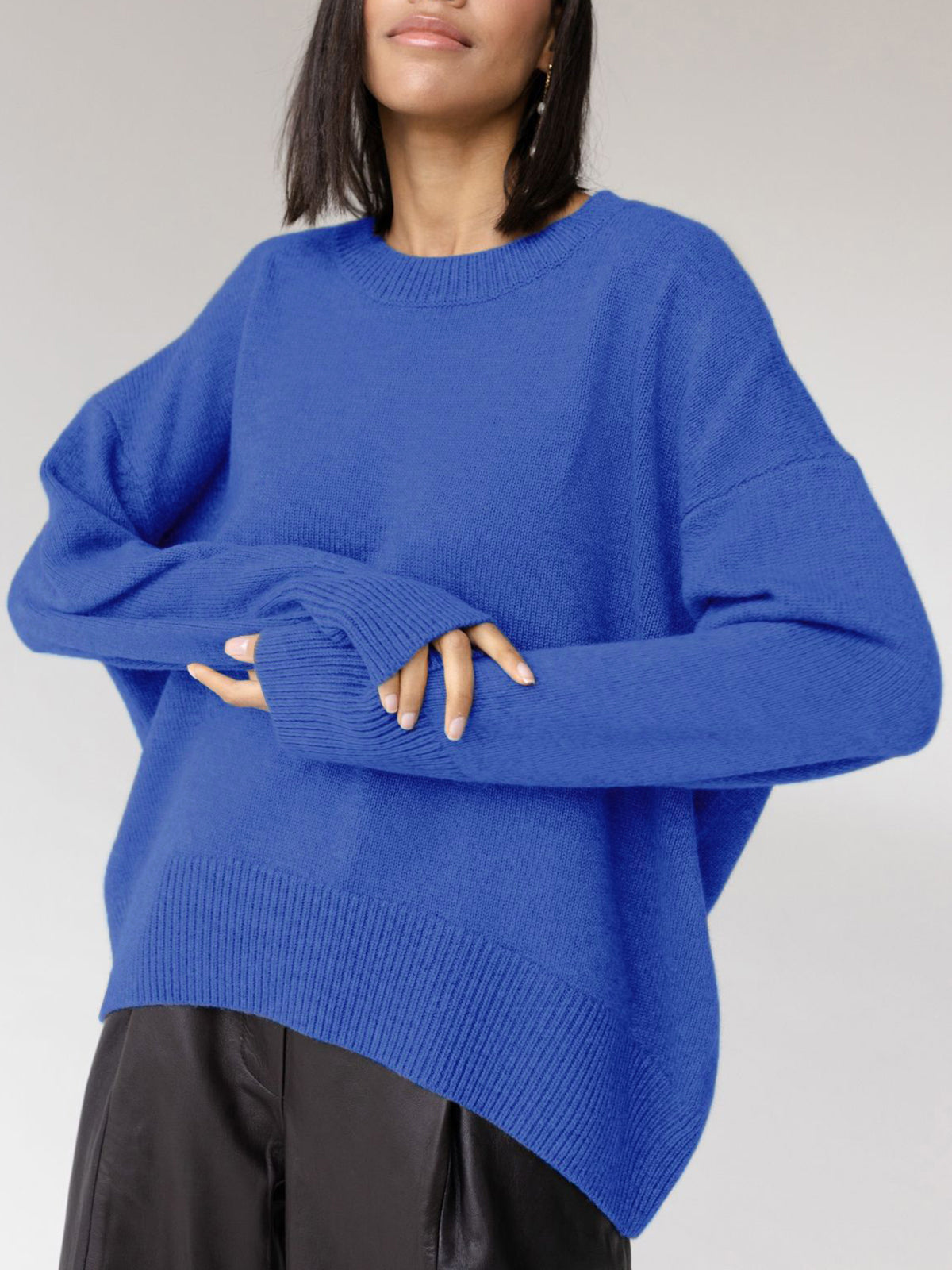 Hollis-Rose Oversized Ribbed Sweater