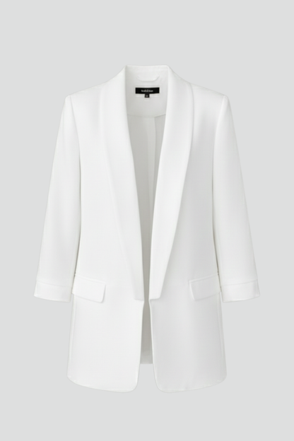 Elysia | Women's Fitted Wrap Collar Blazer