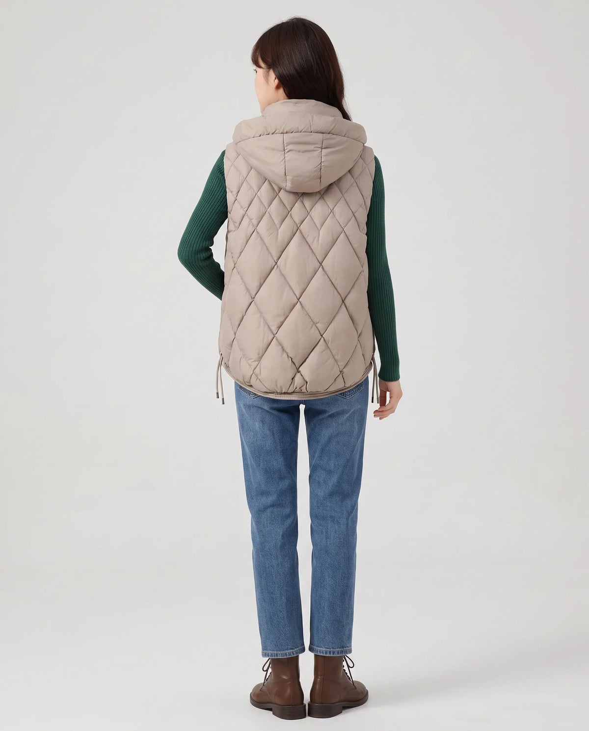 Quilted Hooded Puffer Gilet
