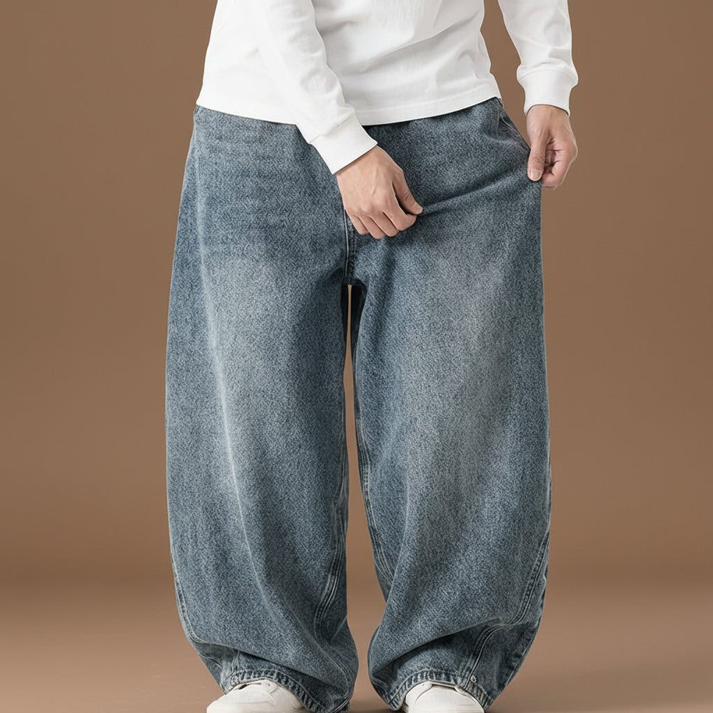 Clyde Denim Baggy Pants