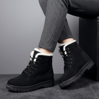 Amelia Faux Leather Ankle Boots