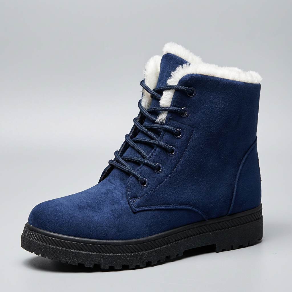 Amelia Faux Leather Ankle Boots